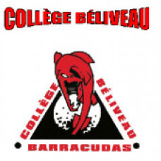 College Beliveau "College Beliveau Barracudas" Temporary Tattoo