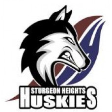 College Sturgeon Heights Collegiate "Sturgeon Heights Huskies" Temporary Tattoo