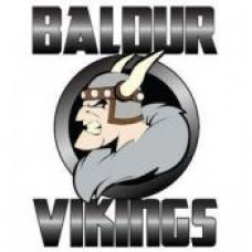 Baldur High School "Baldur Vikings" Temporary Tattoo