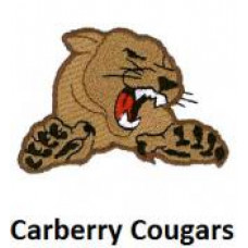 Carberry Collegiate "Carberry Cougars" Temporary Tattoo