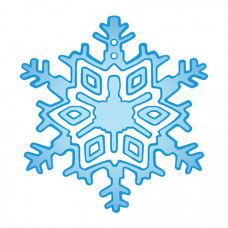 Snowflake (with glitter) Temporary Tattoo